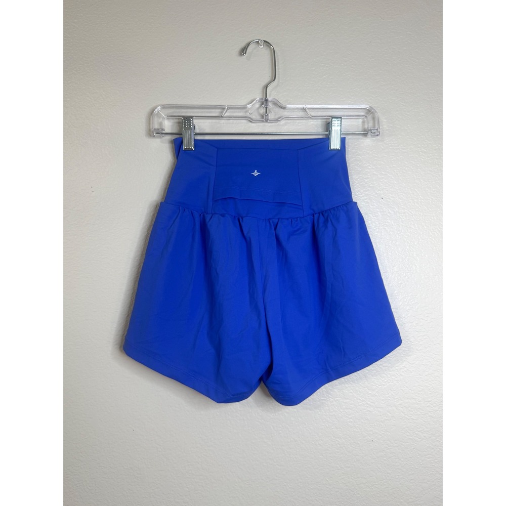 Halara High Waisted Flowy 2-in-1 Athletic Shorts Royal Blue XS NWT